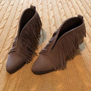 Beast Fringe Booties